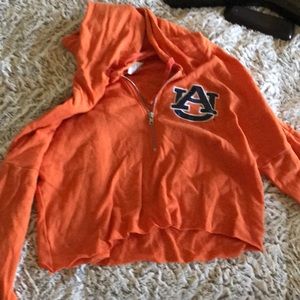 Auburn crop sweater worn once